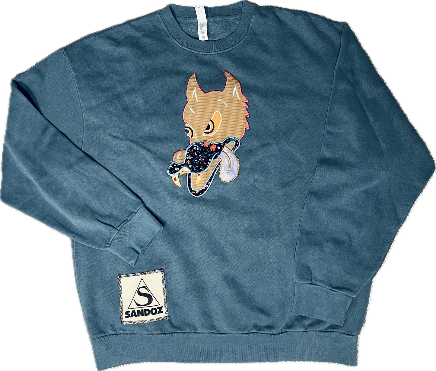 Wolf crewneck size 2XL