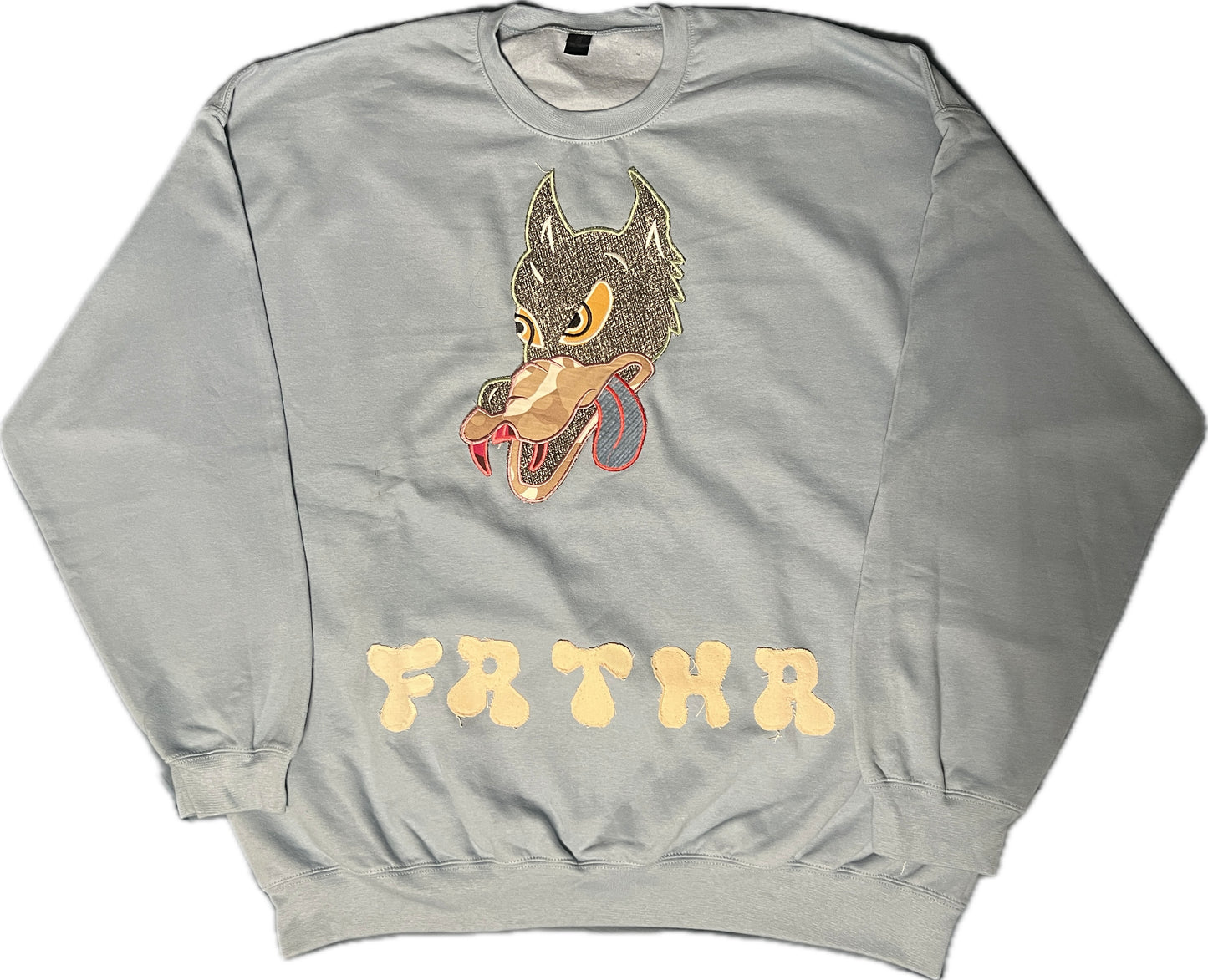 b2 FRTHR wolf crewneck size 2XL