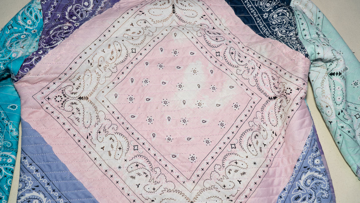 Boro style Further wolf crewneck