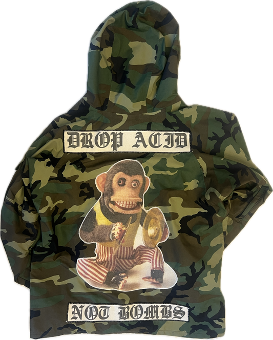 Further camo toy monkey jacket size X-Large