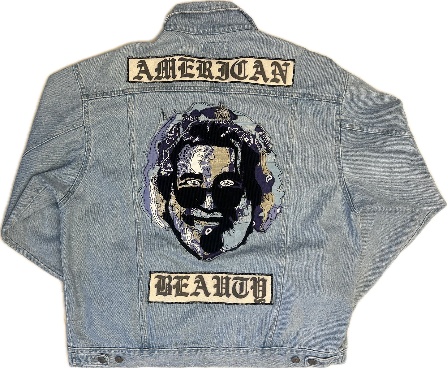 Jerry applique - American Beauty denim jacket
